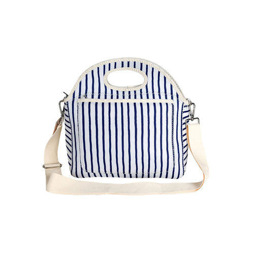 Good Vibes Neoprene Lunch Bag 30x30x15cm Mediterranean