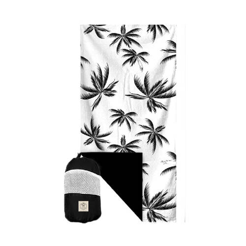 Good Vibes Eco Microfibre Beach Towel Quick Dry Havana 160x90cm