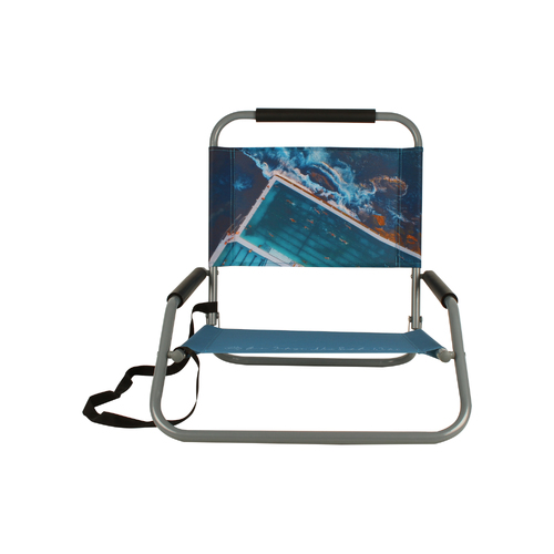 Good Vibes 60x58cm Destination Beach Chair Bondi w/ Steel Frame