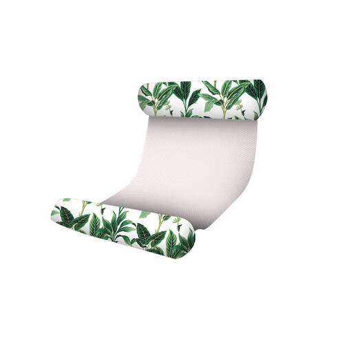 Good Vibes Single Floating Hammock Pool Lounger Botanical 130x70cm