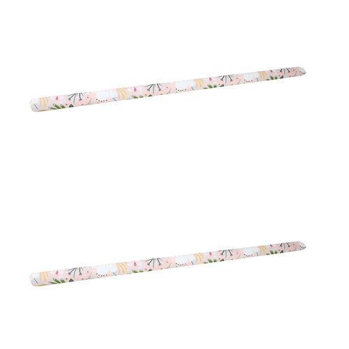 2x Good Vibes 140x6.5cm Swimming Pool Noodle Floater Kids 6y+ Peony Bloom
