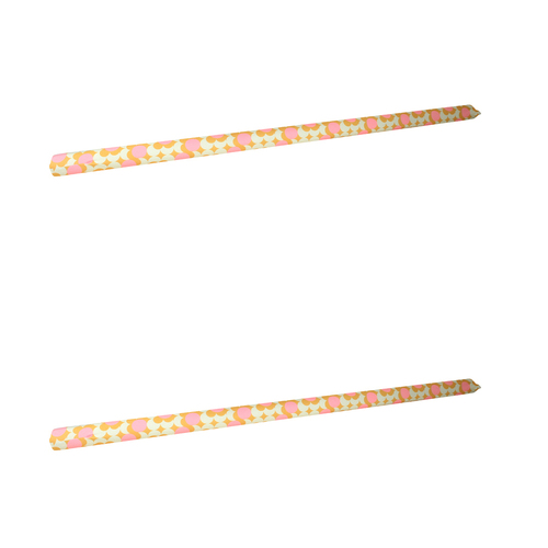 2x Good Vibes 140x6.5cm Swimming Pool Noodle Floater Kids 6y+ Retro Dot