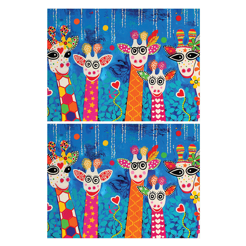 2PK Maxwell & Williams 50cm x 70cm Love Heart Tea Towel - Mr Gee Fam
