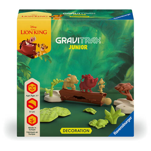 GraviTrax Junior - Extension Lion King Disney Marble Expansion Pack Kids Toy 3y+