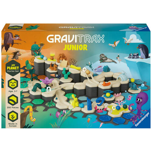 GraviTrax Junior - Starter Set XXL Planet Marbles Interactive Kids Toy 3y+