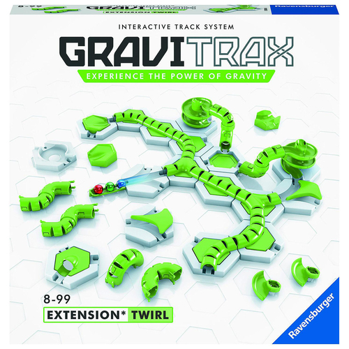 GraviTrax Extension Twirl Marble Run Kids/Family STEM Toy 8y+
