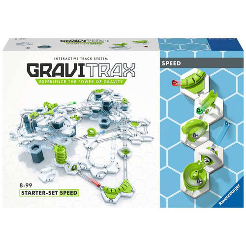 GraviTrax Starter-Set Speed Marbles Run Track Interactive Kids Toy 8y+