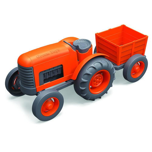 Green Toys Tractor Kids/Childrens Toy Vehicle Playset 1+