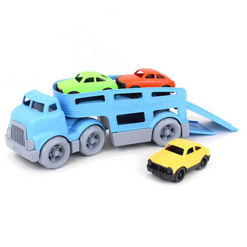 4pc Green Toys Car Carrier