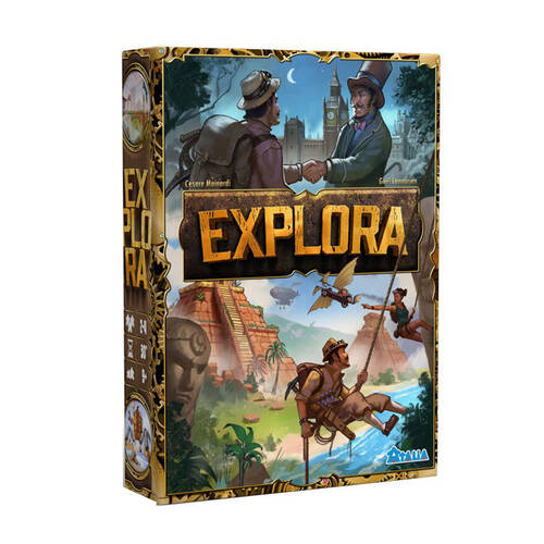 Huch! Explora Auction/Bidding Strategy Board/Card Game Kids/Family 9y+