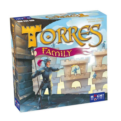 Huch! Torres Family Tile Placement Strategy Board Game Kids Children 8y+