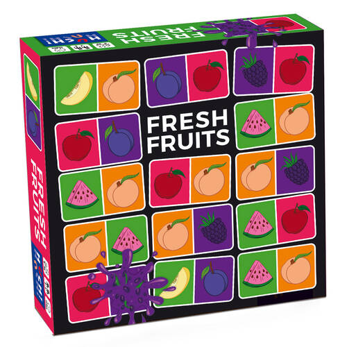 Huch! Fresh Fruits Family Travel Strategy Educational Board Game Kids 8y+