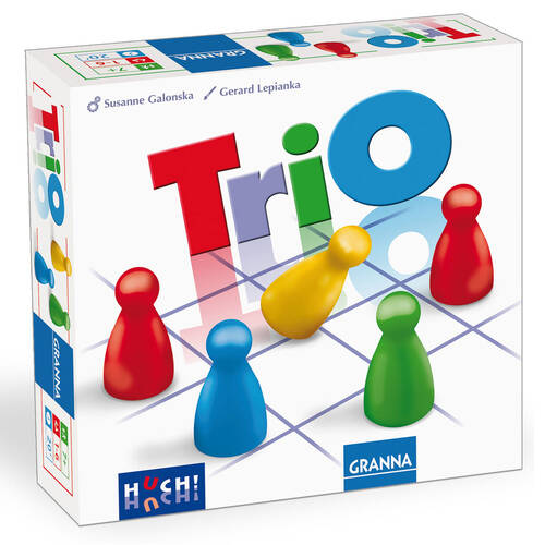 Huch! Triovision Logic Travel Educational Board Game Kids Children 7y+