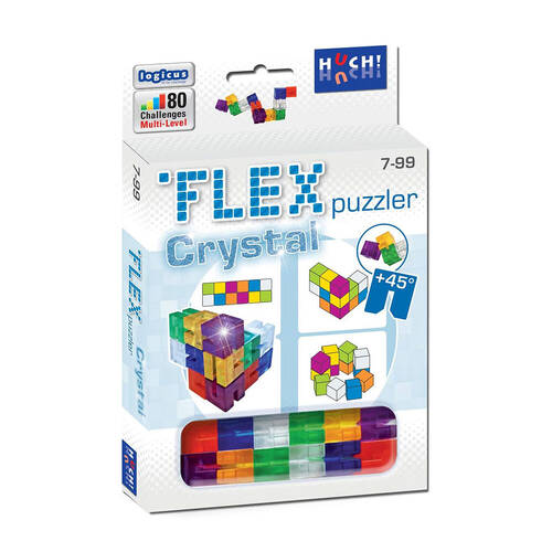 Huch! Flex Puzzler Crystal Flexible 3D Puzzle Educational Toy Kids 7y+