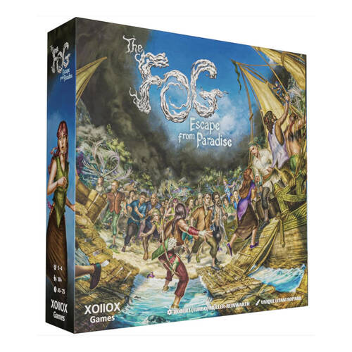 Huch! The FOG Island Survival Strategy Board Game Kids Children 10y+