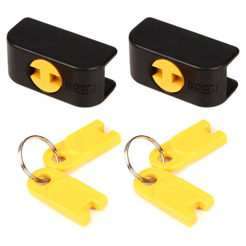 2PK Hercules Auto Grip System Lock w/ 2 Keys