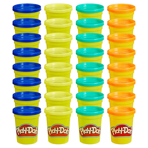 8x 4pc Hasbro Play-Doh Crafting Classic Children's Modelling Set 24M+ Assorted