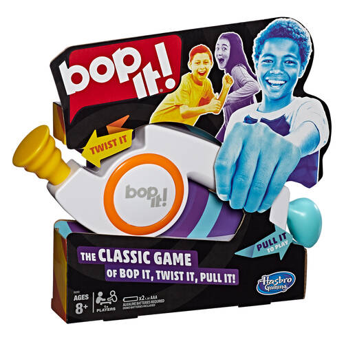 Hasbro Classic Bop It! Interactive Electronic Memory Family Game 8Y+