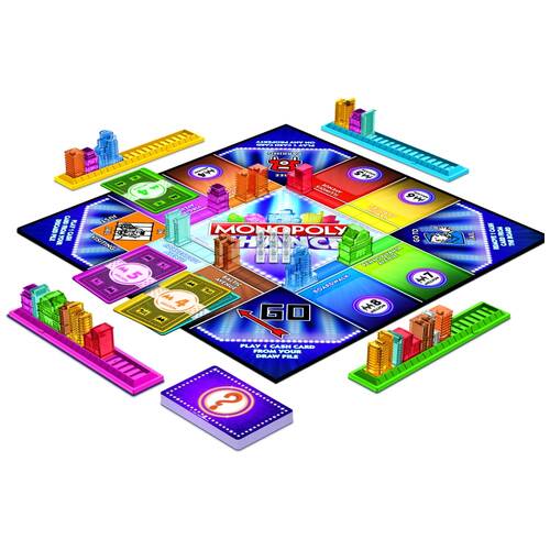 Monopoly Family/Kids Fast-Paced Chance Edition 8y+ Board Game