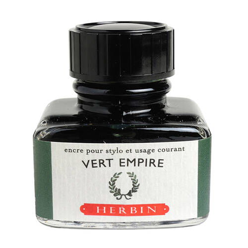 Herbin Writing & Drawing Water-Based Natural Dyes Ink 30ml Empire Green