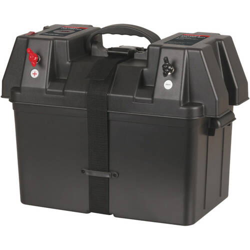 BATTERY BOX WITH VOLT METER Online KG Electronic