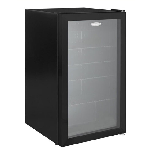 Heller 98L Beverage Fridge Cooler - Black
