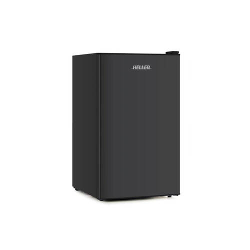 Heller 67L Food & Drink Storage Home/Office/Bar Fridge - Black
