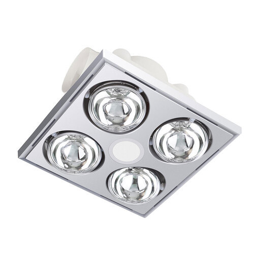 Heller 3 in 1 Bathroom LED Light w/ Ducting Exhaust Fan & Heater