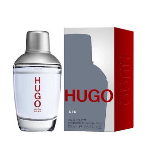 Hugo Boss Iced EDT Eau De Toilette Fragrance Perfume Spray For Men 75ml