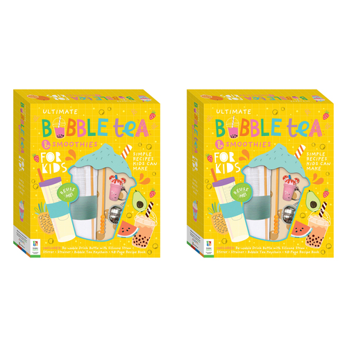 2PK WonderFull Ultimate Bubble Tea & Smoothies for Kids Kit 6y+