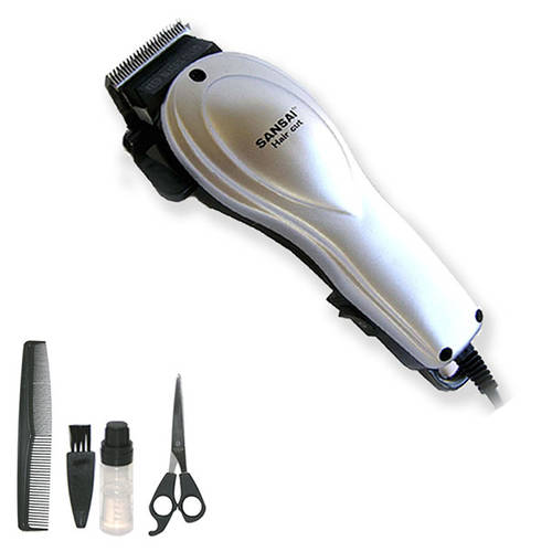 Sansai Professional Electric Corded Hair Clipper Kit
