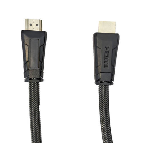 Cruxtec 5m Braided HDMI2.0 Cable - Space Grey