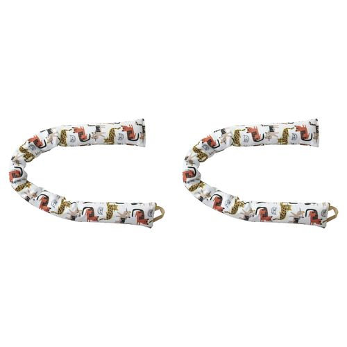 2PK LVD Cats Cotton Sand 90cm Door Weighted Draught Stopper Home/Room Decor