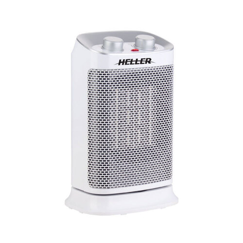 Heller 1500w Ceramic Oscillating Fan Heater