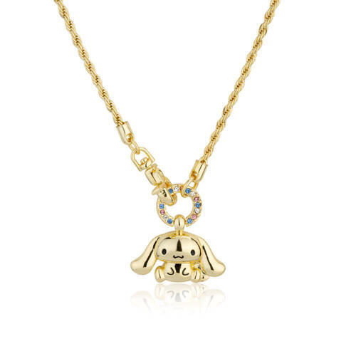 Couture Kingdom San Rio Cinnamoroll Necklace 90cm - Gold