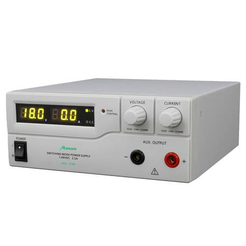 Manson 1-60VDC 2.5A LAB. Power Supply Remote Programmable