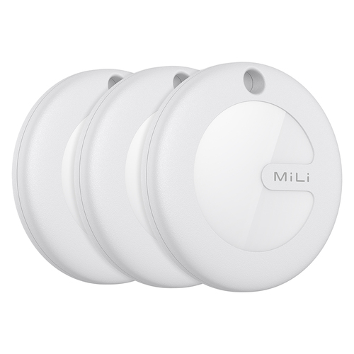 3pc MiLi Mitag Bluetooth Device Location Tracking Tag White