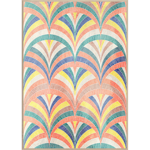 Rayell 40x60cm Framed Artwork Canvas Wall Art - Stunning Modern