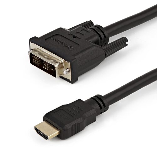 Star Tech 1.5m DVI to HDMI Cable - HDMI DVI-D Video Adapter