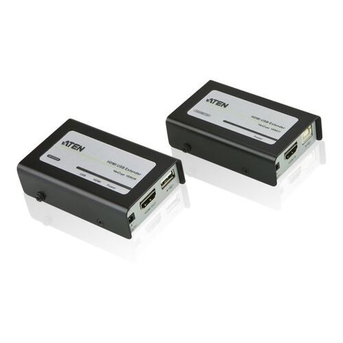 HDMI & USB2.0 OVER DUAL CAT5 40M @ 1080P DOLBY DST 3D VE803