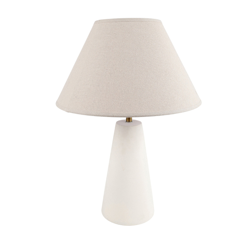 Maine & Crawford Ameri Japandi 47x35cm Table Lamp - White 