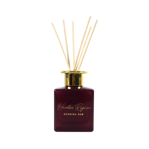 Maine & Crawford 200ml/23cm Glass Diffuser Hunter Region - Purple