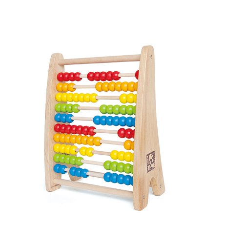 Hape Rainbow Bead Abacus Kids/Toddler Activity Toy 3+