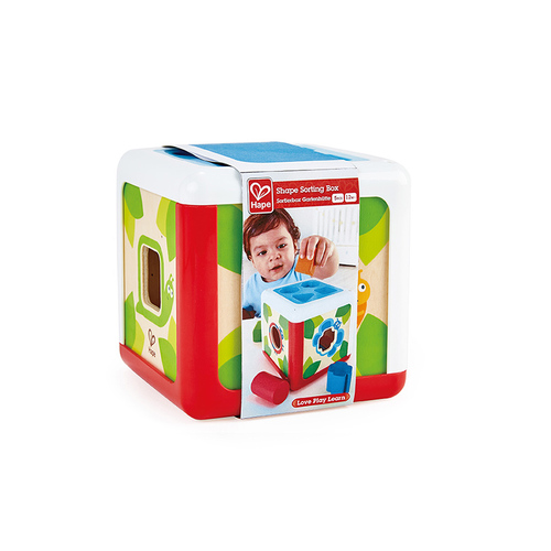 Hape Shape Sorting Box Kids/Toddler Fun Play Toy 12m+