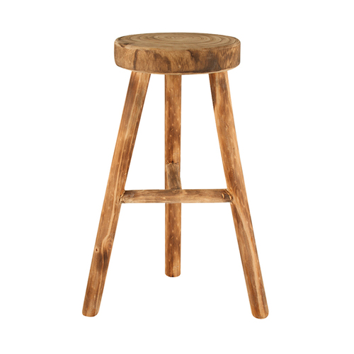 Maine & Crawford Sena 60x26cm Stool Chair - Natural