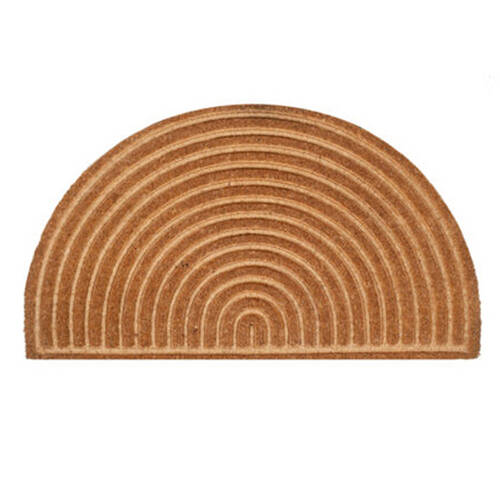 Maine And Crawford Arch Impression Coir Doormat 15mm Thickness 70x40cm