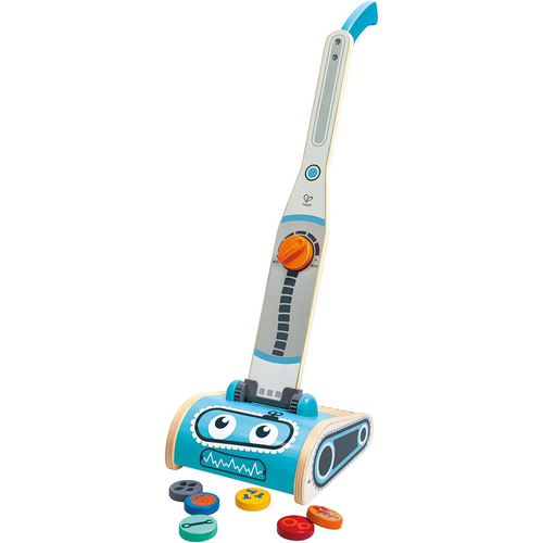Hape Vacuum Playset Interactive Toy for Toddlers 2Y+
