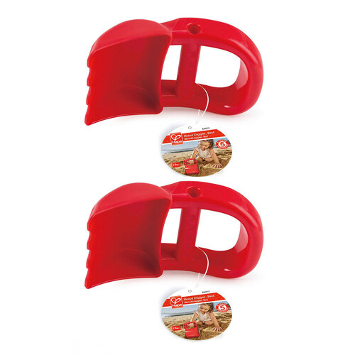 2PK Hape Hand Digger Activity Kids/Toddler Toy 18m+ Red