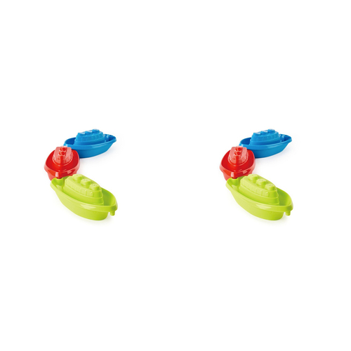2PK Hape Beach and Bath Boats Play Toy for Toddlers 12M+
