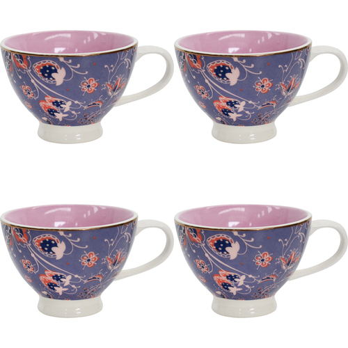4PK LVD 14x11cm Porcelain Cup Berry Home/Kitchenware Decor